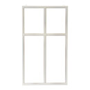 Window frame  - Material: wood with hanger - Color: white...