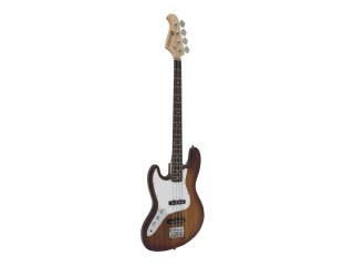 DIMAVERY JB-302 Electric Bass LH, sunburst