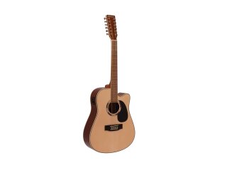 DIMAVERY DR-612 Western Guitar 12 string, nature