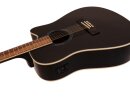 DIMAVERY DR-612 Western Guitar 12 string, black