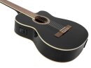 DIMAVERY CN-600E Classical Guitar, black