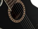 DIMAVERY CN-600L Classical Guitar, black