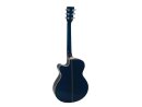 DIMAVERY AW-400 Western guitar, blueburst