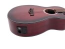 DIMAVERY AW-400 Western Guitar, redburst