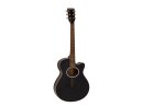 DIMAVERY AW-400 Western Guitar, black