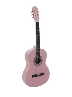 DIMAVERY AC-303 Classical Guitar, pink