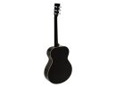 DIMAVERY AW-303 Western Guitar, black