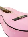 DIMAVERY AC-303 Klassikgitarre 3/4, pink