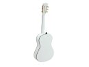 DIMAVERY AC-303 Classical Guitar 1/2, white