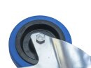 ROADINGER Swivel Castor 100mm BLUE WHEEL light blue