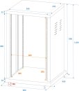 ROADINGER Stahl-Rack SR-19, 20HE