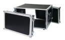 ROADINGER Effect Rack CO DD, 6U, 38cm deep, black