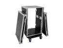 ROADINGER Rack PRO 18HE 45cm mit Rollen