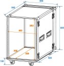 ROADINGER Rack PRO 20HE 45cm mit Rollen