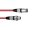 OMNITRONIC XLR Cable 3-pin 1m rd