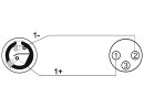 OMNITRONIC Adapter Cable Speaker(F)/XLR(F) 1m bk