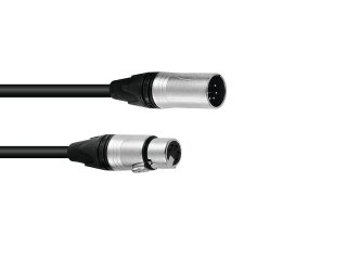 PSSO DMX Cable XLR 5-pin 10m bk Neutrik