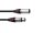 PSSO XLR Cable COL 3-pin 7.5m bk Neutrik