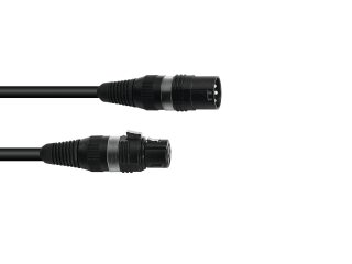 SOMMER CABLE DMX cable XLR 3pin 10m bk Hicon