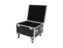 ROADINGER Flightcase 4x TMH-30/TMH-40/TMH-60 mit Rollen