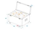 ROADINGER Flightcase 2x DMH-75.i/DMH-80/TMH XB-130