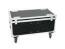 ROADINGER Flightcase 2x THA-250F mit Rollen