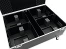 ROADINGER Flightcase 4x THA-250F mit Rollen