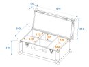 ROADINGER Flightcase 4x TL-3 TCL