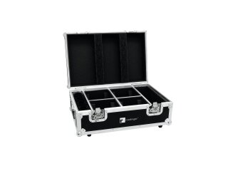 ROADINGER Flightcase 4x AKKU TL-3 Trusslight QuickDMX with charging function