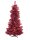 EUROPALMS Fir tree FUTURA, red metallic, 210cm