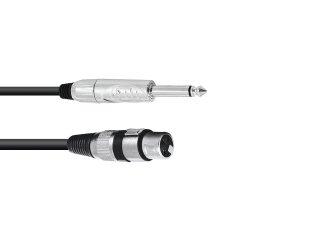 OMNITRONIC Adapter Cable XLR(F)/Jack mono 2m bk