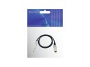 OMNITRONIC Adapter Cable XLR(M)/Jack mono 0.9m bk