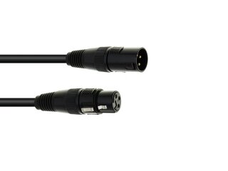 EUROLITE DMX Cable XLR 3-pin 20m bk