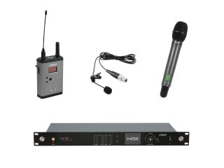 PSSO Set WISE TWO + Dyn. Wireless Microphone + BP + Lavalier 823-832/863-865MHz