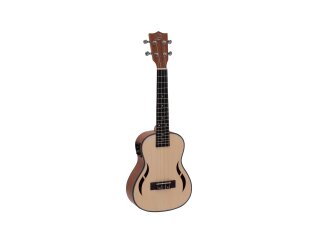 DIMAVERY UK-800 Konzert Ukulele, Fichte