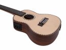 DIMAVERY UK-800 Konzert Ukulele, Fichte massiv