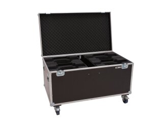 ROADINGER Flightcase 4x LED TMH-X10