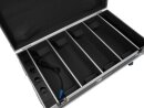 ROADINGER Flightcase 4x AKKU BAR-6 QCL mit Ladefunktion