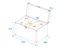 ROADINGER Flightcase 2 x LED CBB-2 COB Bar