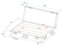 ROADINGER Flightcase 4x LED IP T-PIX 8 QCL/T-PIX 12 HCL mit Rollen