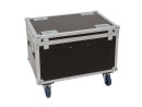 ROADINGER Flightcase 4x LED Theatre COB 200 Serie, mit Rollen