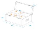 ROADINGER Flightcase 4x LED CBB-2WW/CW Fairlight