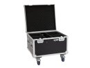 ROADINGER Flightcase 4x LED IP PAR 7x8W QCL/7x9W SCL mit...