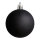 Christmas ball black matt 6 pcs./carton - Material:  - Color:  - Size: Ø 8cm