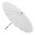 Umbrella out of wood/nylon, foldable, for indoor & outdoor     Size: Ø 82cm    Color: white