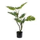 Monstera 10 leaves, out of plastic/artificial silk...