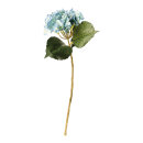 Hydrangea on stem out of plastic/ artificial silk,...