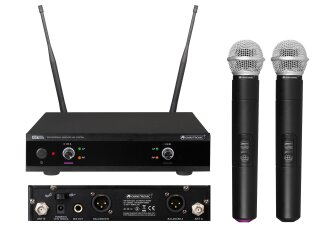 OMNITRONIC UHF-E2 Wireless Mic System 531.9/534.1MHz