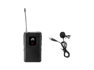 OMNITRONIC UHF-E Series Bodypack 823.6MHz + Lavalier Microphone