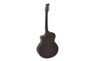 DIMAVERY STW-50 Western Guitar,brown